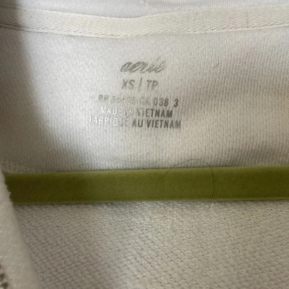 Aerie Ombré Cropped 1/4 Zip‎ Hoodie XS - Picture 3 of 6